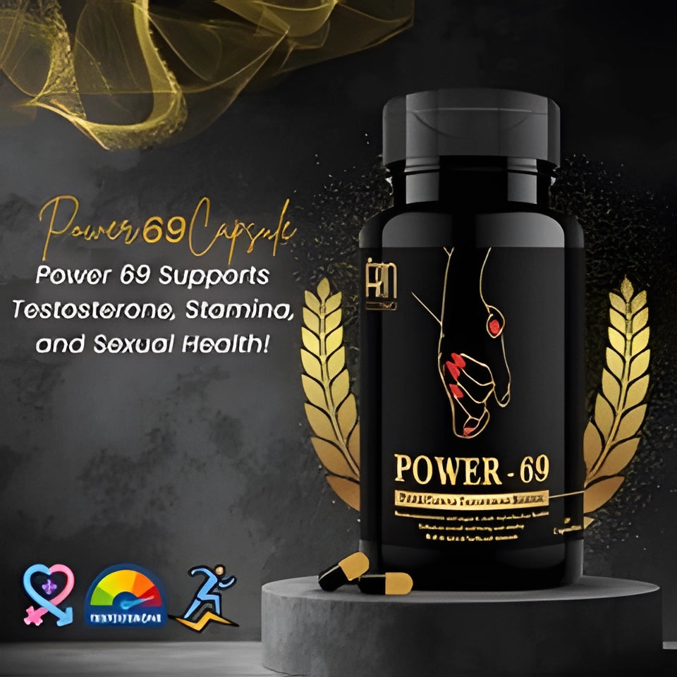 Power 69 Capsule by RMCosmo – Premium Testosterone Booster for Energy, Stamina & Performance