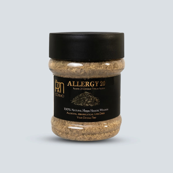 Safoof Allergy 20 | Natural Herbal & Holistic Allergy Relief | Anti-Allergy Powder by RMCosmo